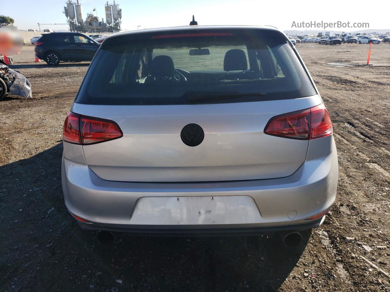 2016 Volkswagen Gti S/se Серебряный vin: 3VW4T7AU5GM053283