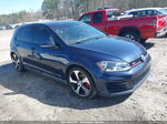 2017 Volkswagen Golf Gti Autobahn 4-door/s 4-door/se 4-door/sport 4-door Dark Blue vin: 3VW4T7AU5HM077164