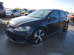 2015 Volkswagen Gti  Black vin: 3VW4T7AU6FM006276