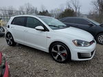 2015 Volkswagen Gti  White vin: 3VW4T7AU6FM029931