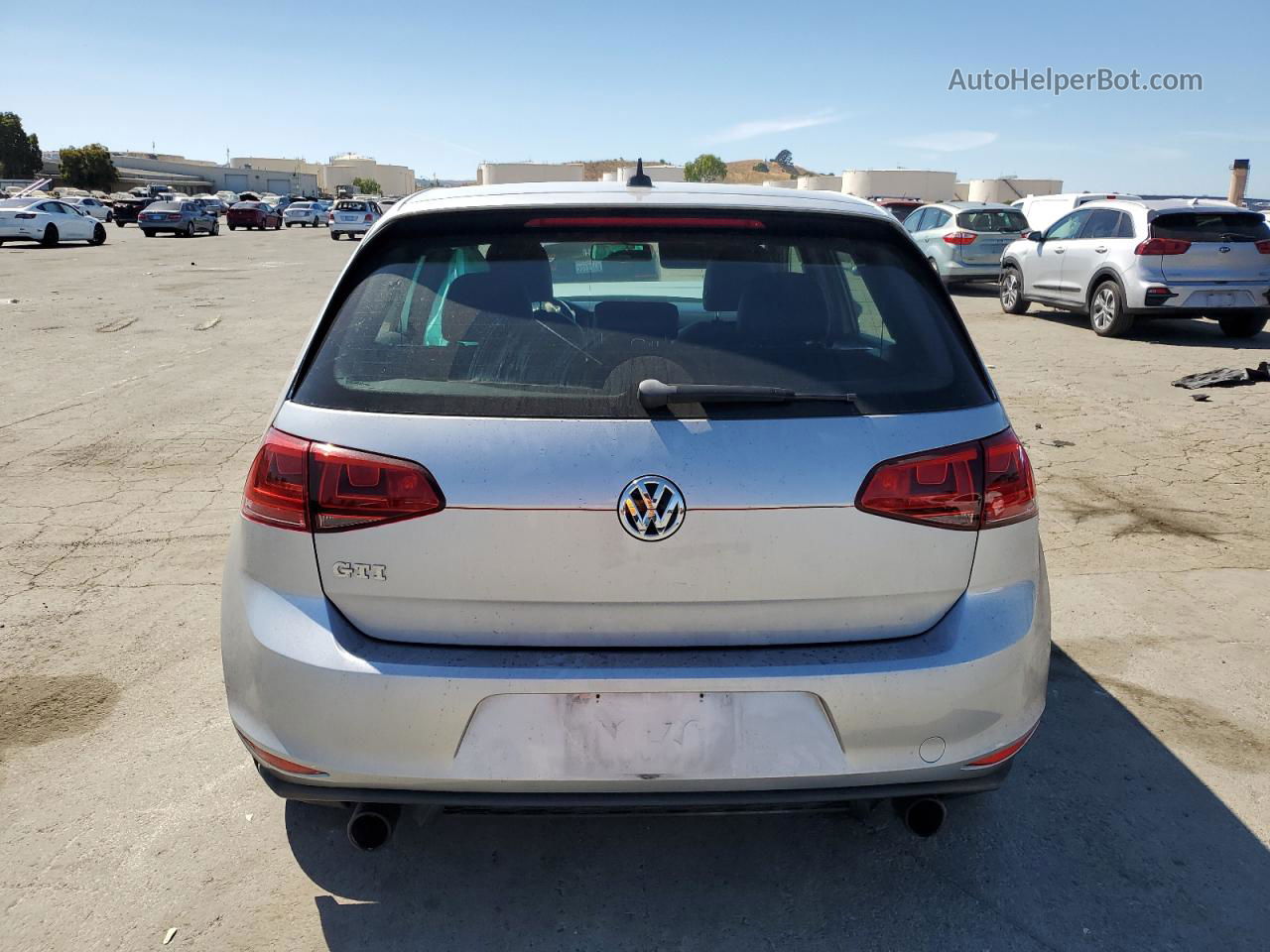 2015 Volkswagen Gti  Серебряный vin: 3VW4T7AU6FM091068