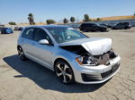 2015 Volkswagen Gti  Silver vin: 3VW4T7AU6FM091068