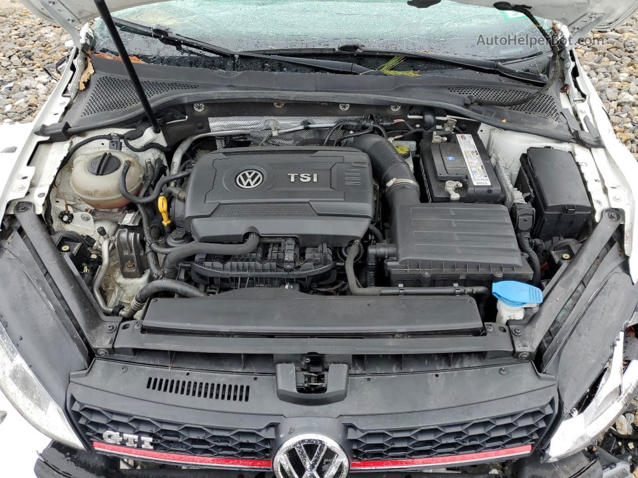 2015 Volkswagen Gti  Белый vin: 3VW4T7AU6FM101890