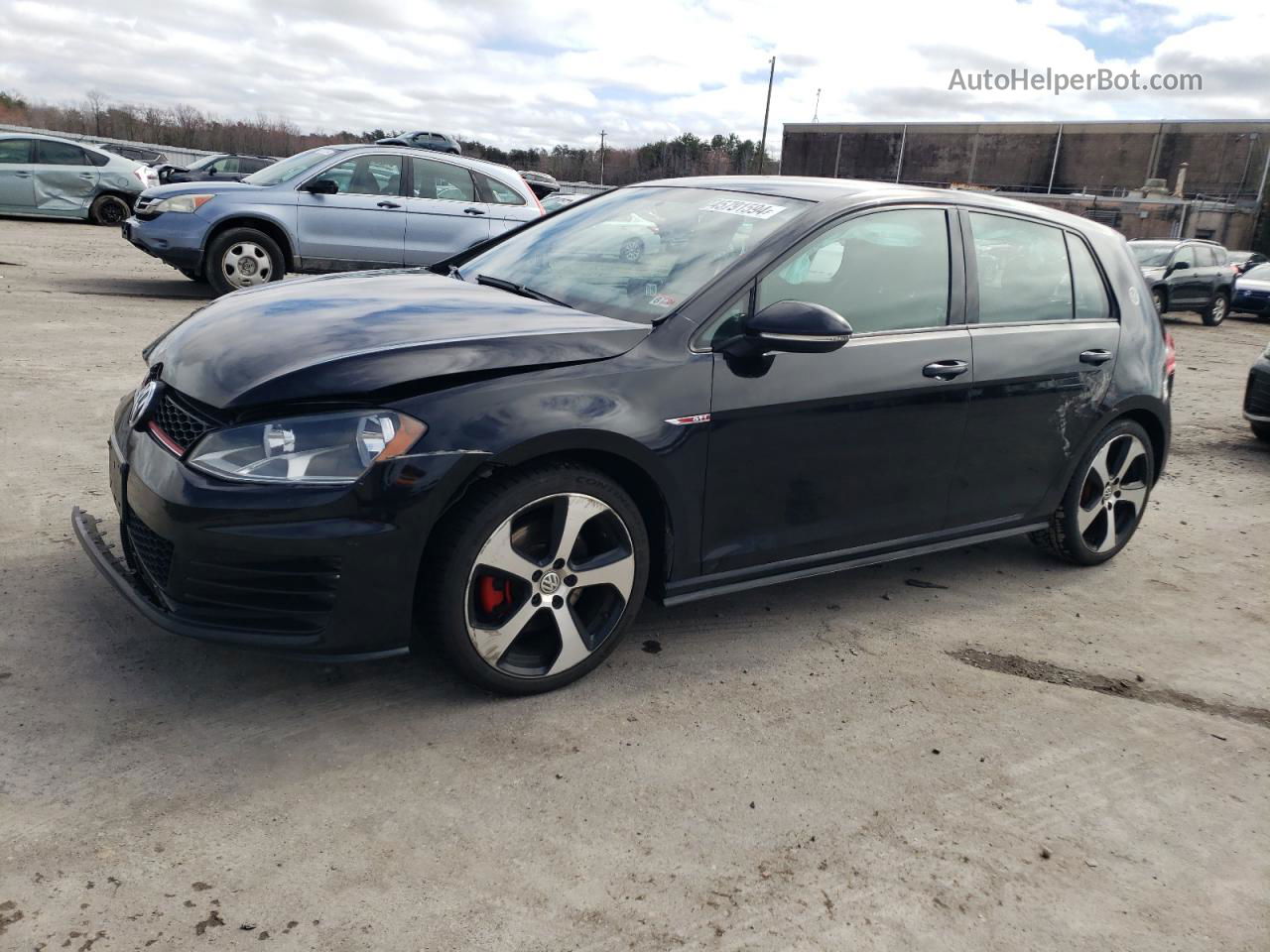 2016 Volkswagen Gti S/se Черный vin: 3VW4T7AU6GM047444