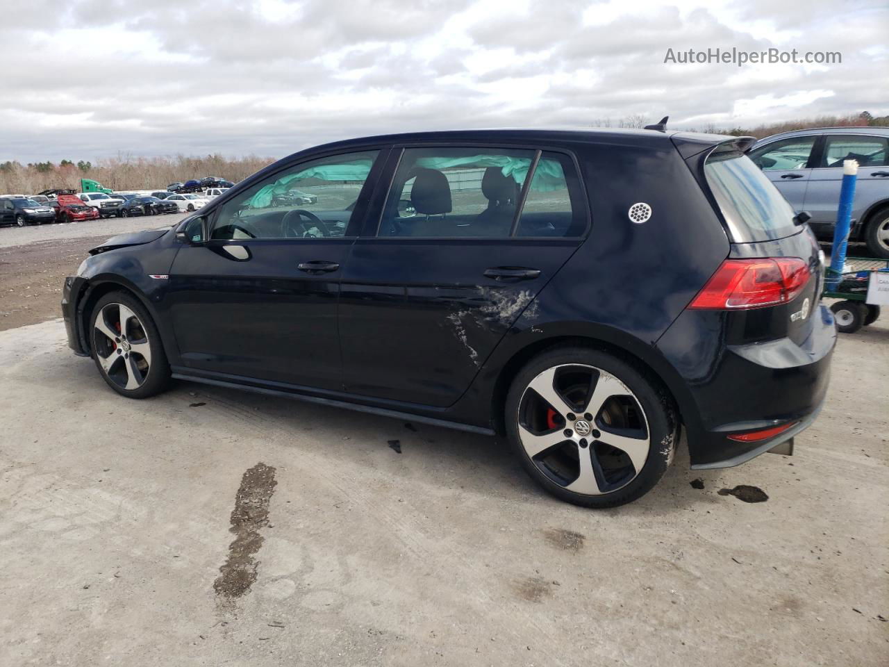 2016 Volkswagen Gti S/se Black vin: 3VW4T7AU6GM047444