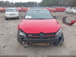 2015 Volkswagen Golf Gti 2.0t Autobahn 4-door Red vin: 3VW4T7AU7FM040243