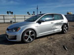 2015 Volkswagen Gti  Silver vin: 3VW4T7AU7FM065286