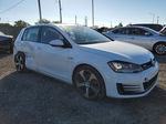 2015 Volkswagen Gti  White vin: 3VW4T7AU7FM081309