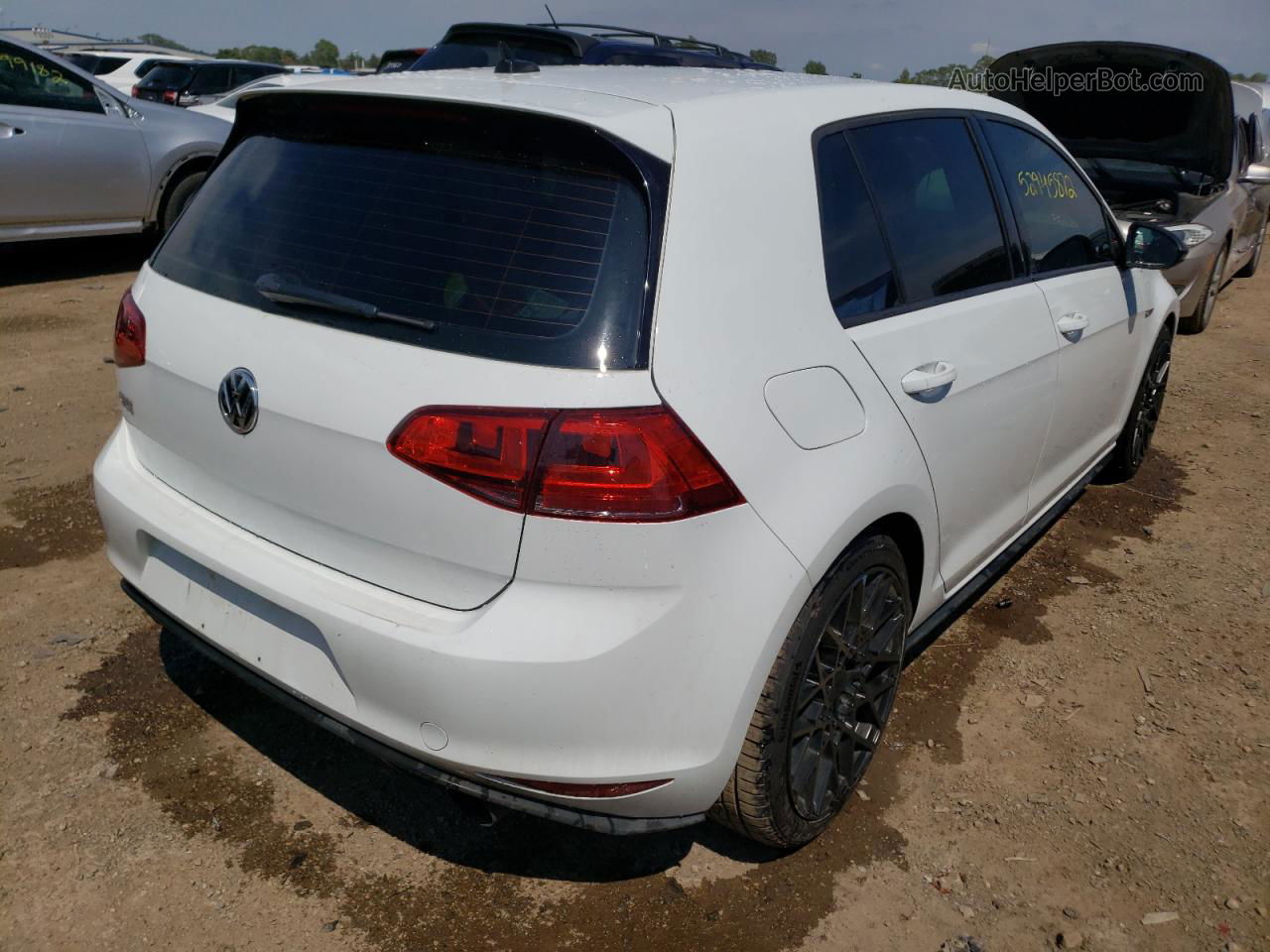 2016 Volkswagen Gti S/se White vin: 3VW4T7AU7GM004795