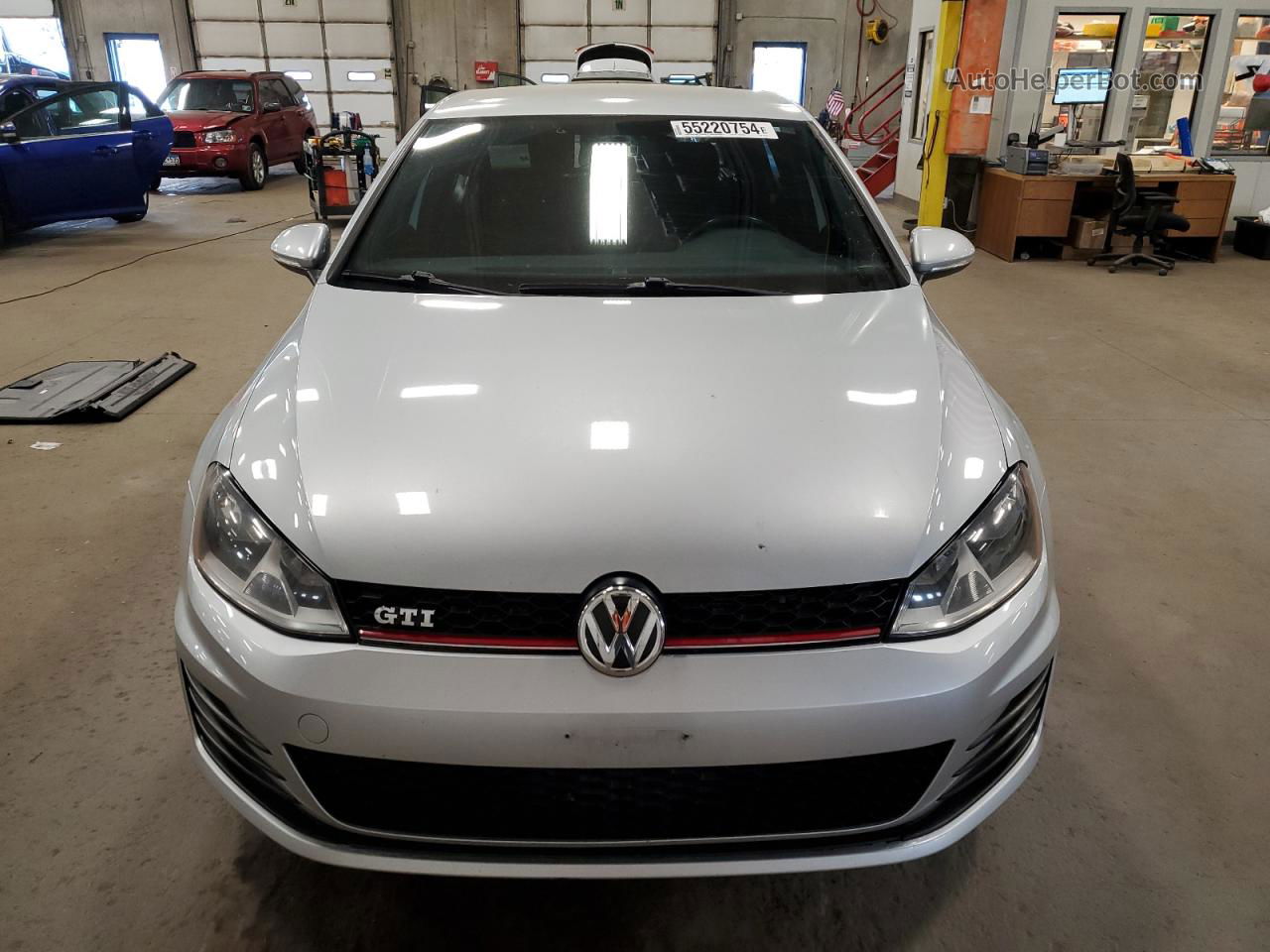 2016 Volkswagen Gti S/se Silver vin: 3VW4T7AU7GM018146