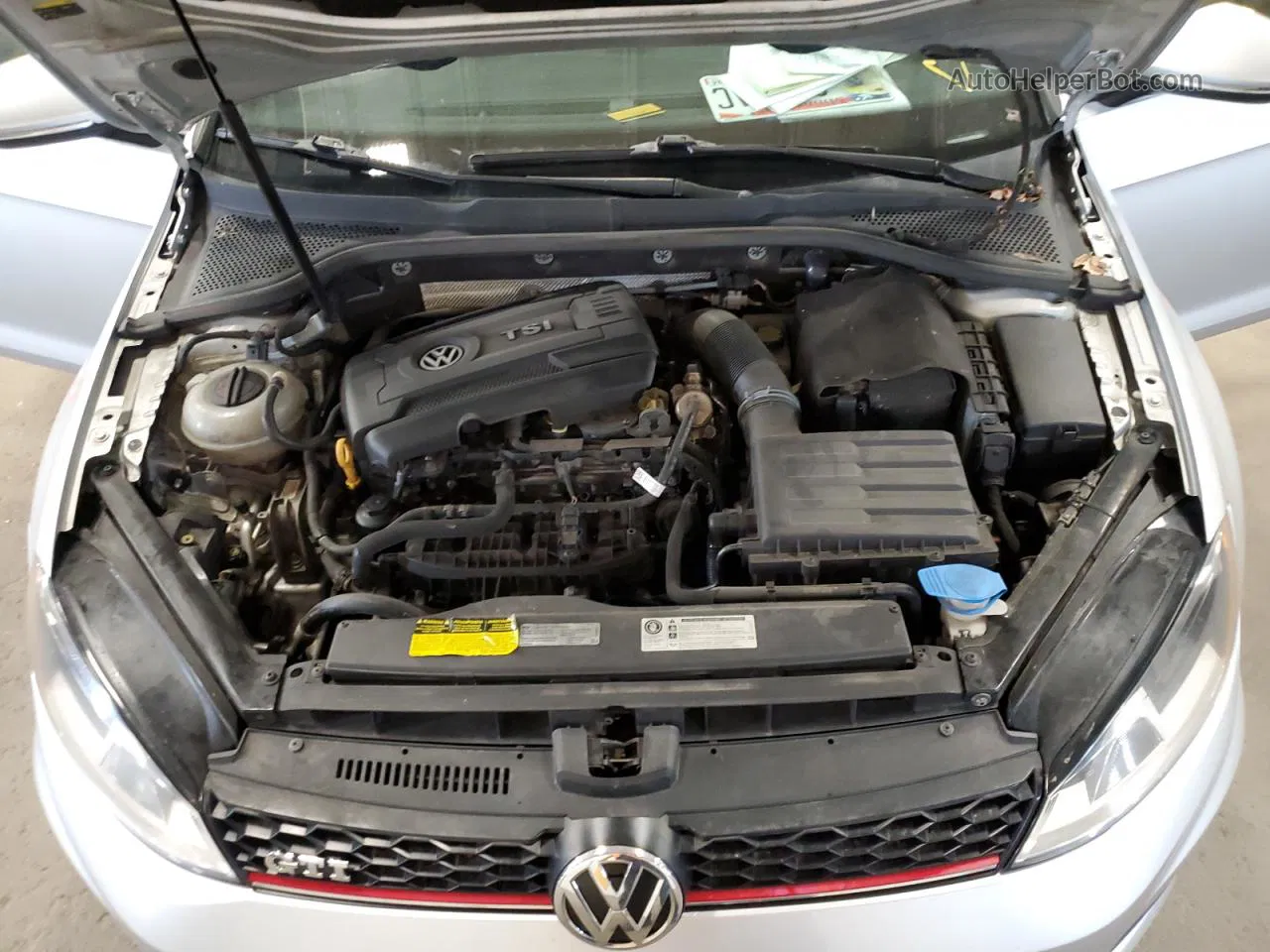 2016 Volkswagen Gti S/se Серебряный vin: 3VW4T7AU7GM018146