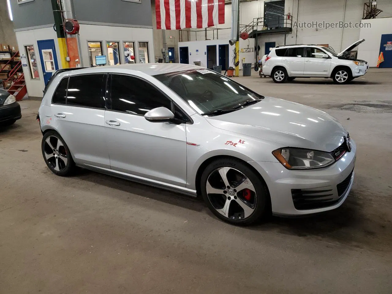 2016 Volkswagen Gti S/se Silver vin: 3VW4T7AU7GM018146