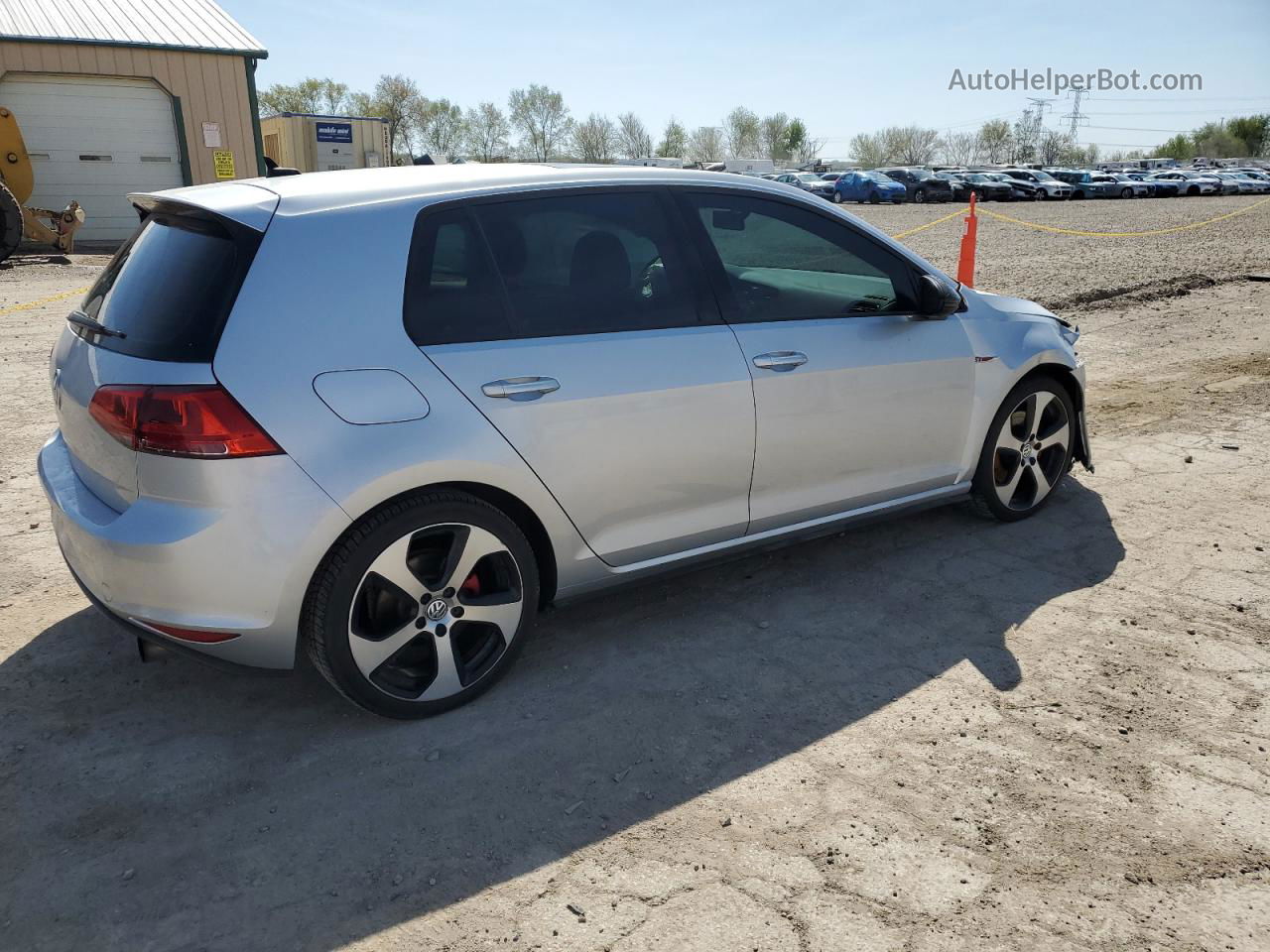 2016 Volkswagen Gti S/se Silver vin: 3VW4T7AU7GM032256