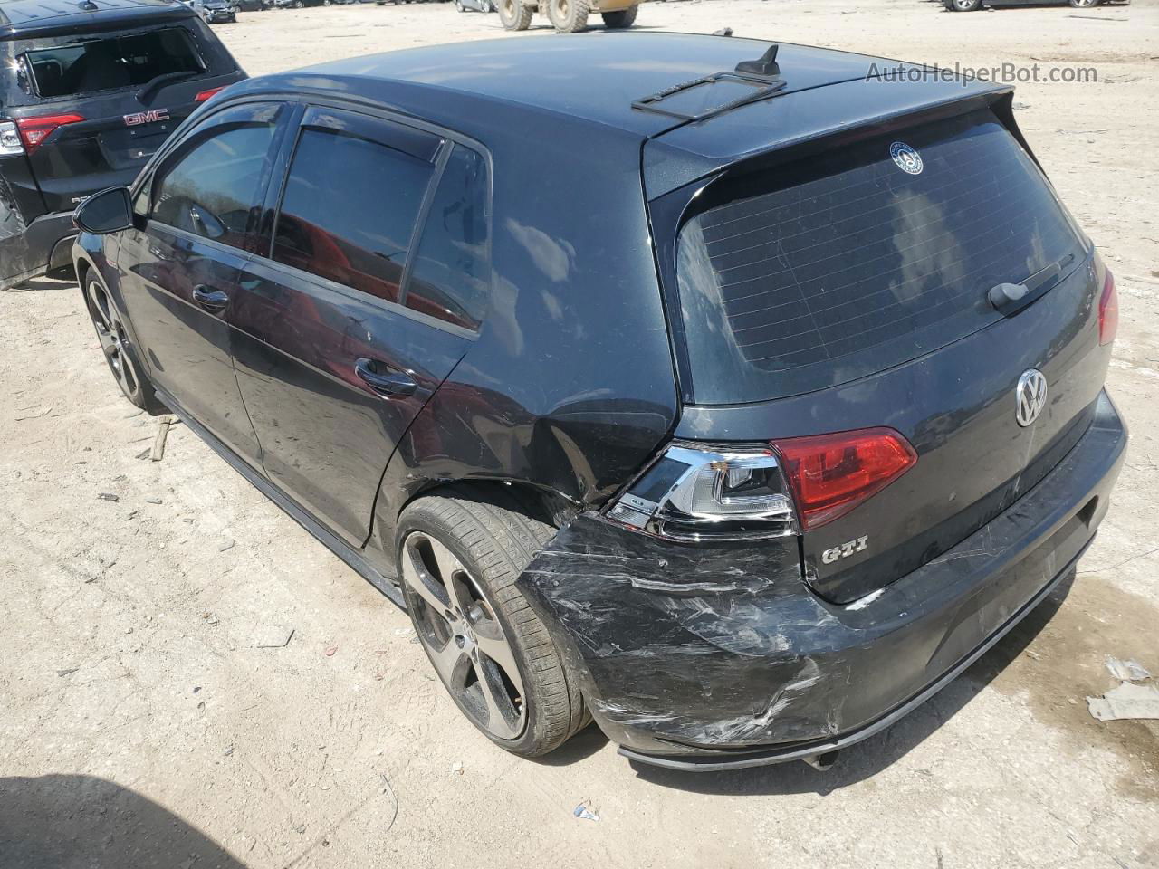 2016 Volkswagen Gti S/se Gray vin: 3VW4T7AU7GM047193