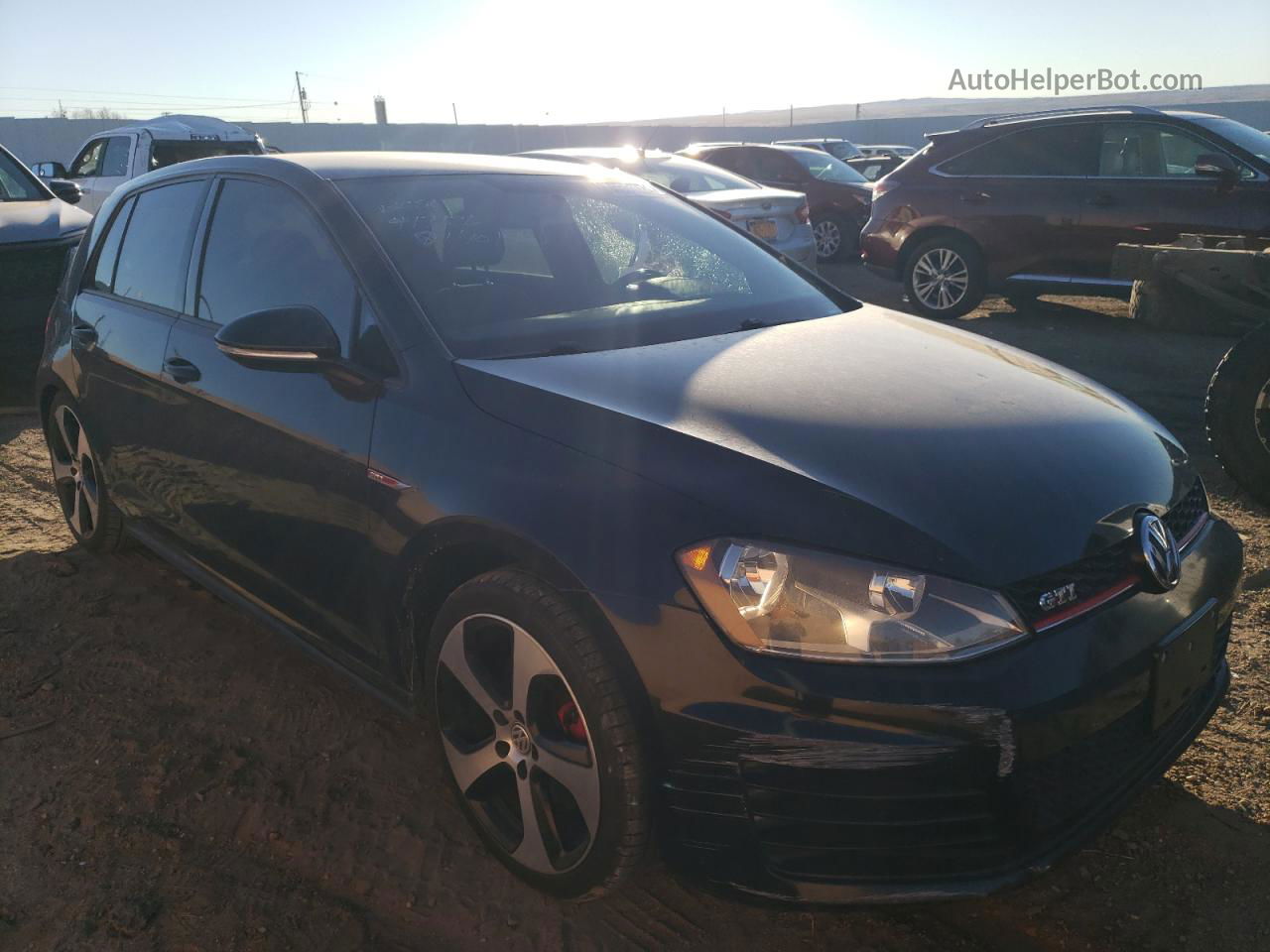 2016 Volkswagen Gti S/se Black vin: 3VW4T7AU7GM056203