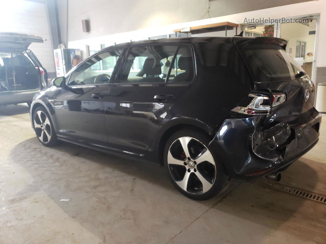 2017 Volkswagen Gti S Черный vin: 3VW4T7AU7HM066201