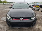 2015 Volkswagen Gti  Black vin: 3VW4T7AU8FM015674