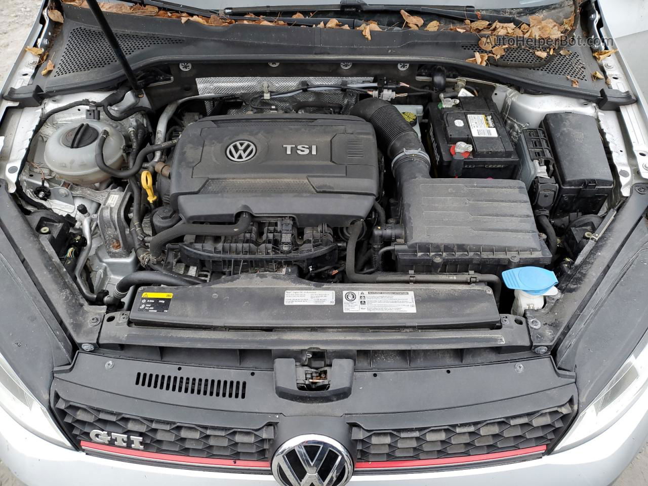 2015 Volkswagen Gti  Серебряный vin: 3VW4T7AU8FM023824