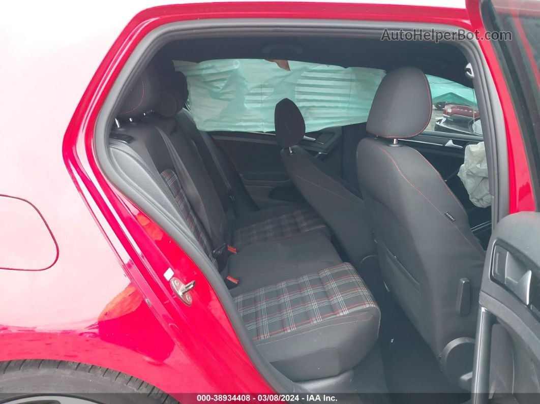 2015 Volkswagen Golf Gti 2.0t S 4-door Красный vin: 3VW4T7AU8FM073719