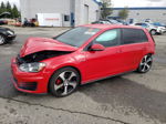 2015 Volkswagen Gti  Red vin: 3VW4T7AU8FM103981