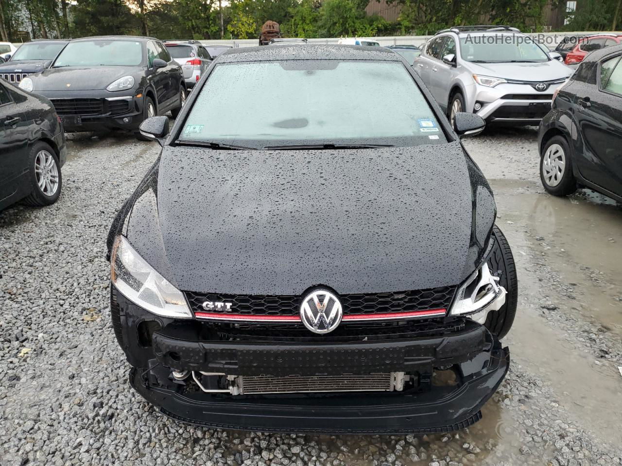 2016 Volkswagen Gti S/se Black vin: 3VW4T7AU8GM001257