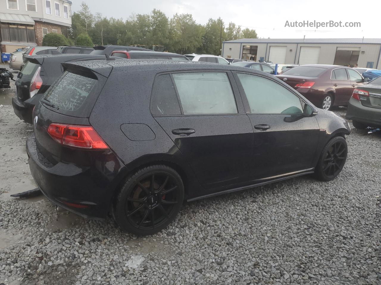 2016 Volkswagen Gti S/se Black vin: 3VW4T7AU8GM001257