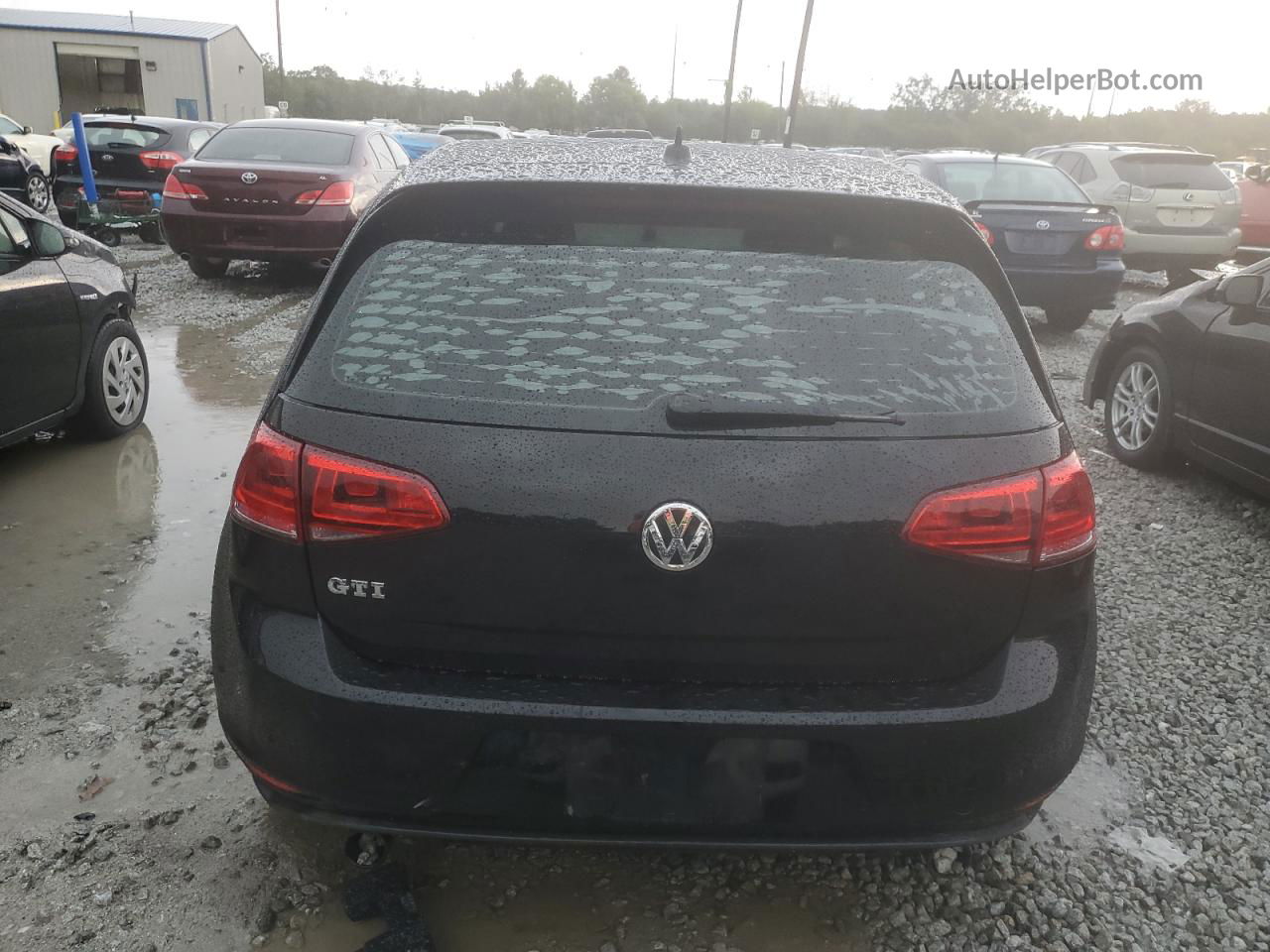 2016 Volkswagen Gti S/se Black vin: 3VW4T7AU8GM001257