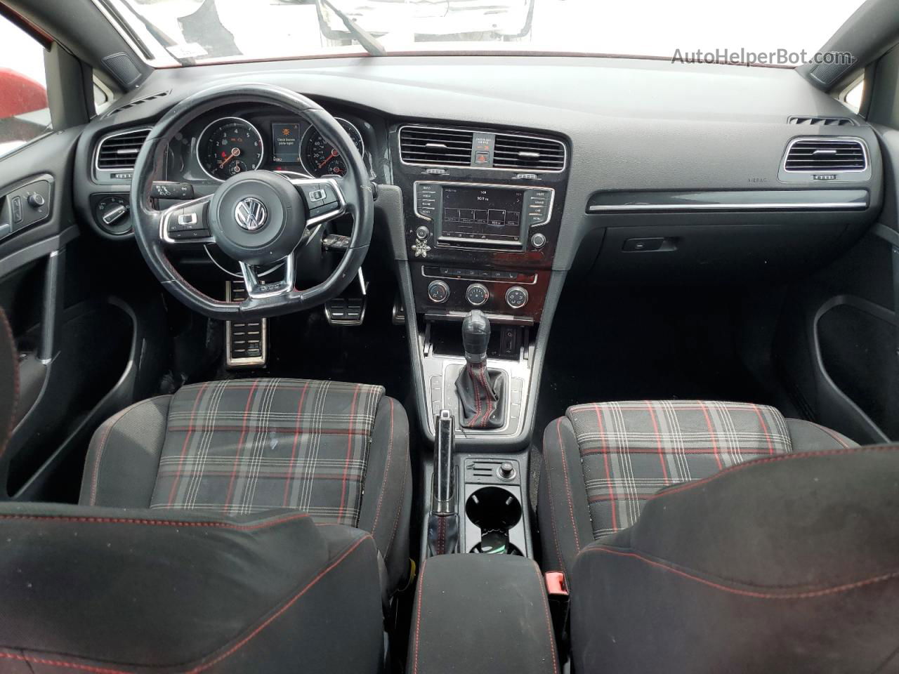 2016 Volkswagen Gti S/se Красный vin: 3VW4T7AU8GM022058