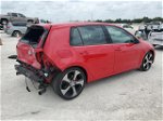 2016 Volkswagen Gti S/se Red vin: 3VW4T7AU8GM022058