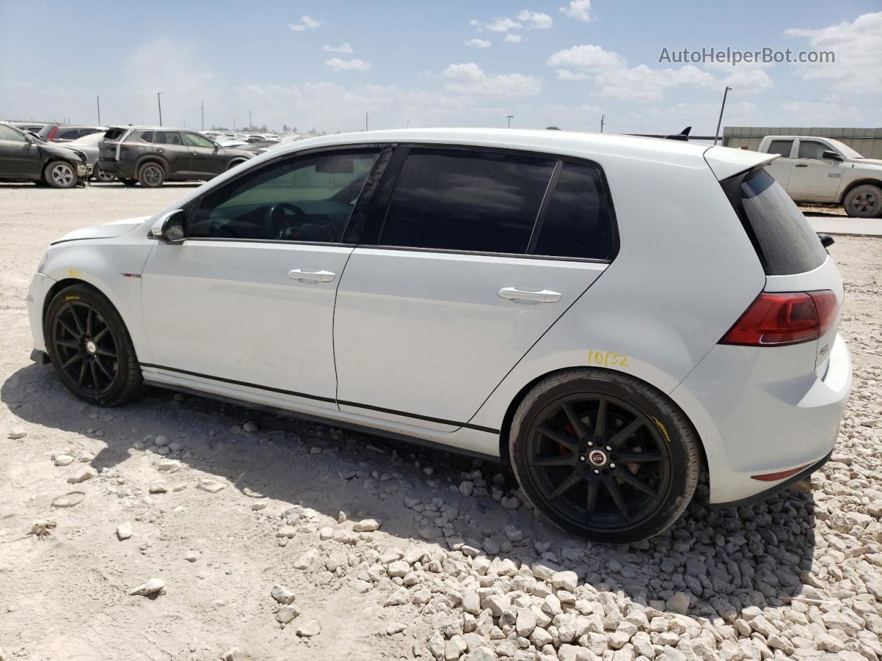 2016 Volkswagen Gti S/se White vin: 3VW4T7AU8GM051527