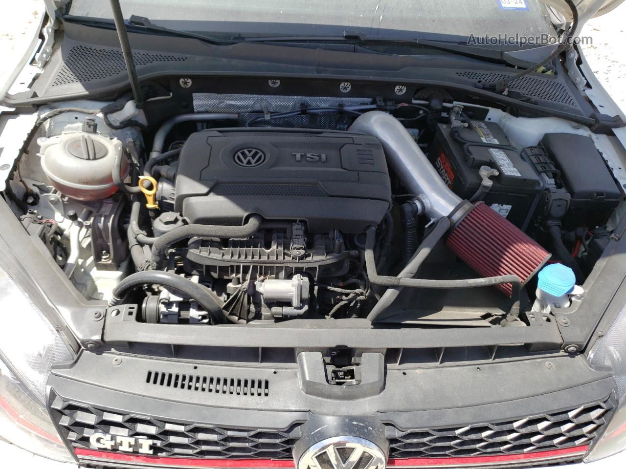 2016 Volkswagen Gti S/se Белый vin: 3VW4T7AU8GM051527