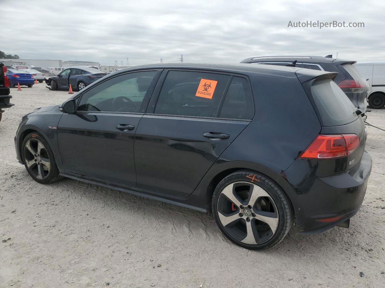 2017 Volkswagen Gti S Black vin: 3VW4T7AU8HM018867