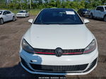 2015 Volkswagen Golf Gti 2.0t Autobahn 4-door White vin: 3VW4T7AU9FM002108