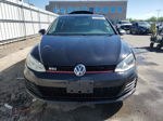 2015 Volkswagen Gti  Black vin: 3VW4T7AU9FM063491