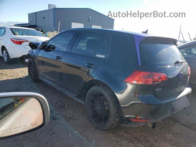 2016 Volkswagen Gti S/se Черный vin: 3VW4T7AU9GM056624