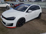 2017 Volkswagen Gti S White vin: 3VW4T7AU9HM013662