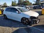 2017 Volkswagen Gti S White vin: 3VW4T7AU9HM020093