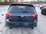 2015 Volkswagen Gti  Синий vin: 3VW4T7AUXFM008791