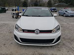 2015 Volkswagen Gti  White vin: 3VW4T7AUXFM098475