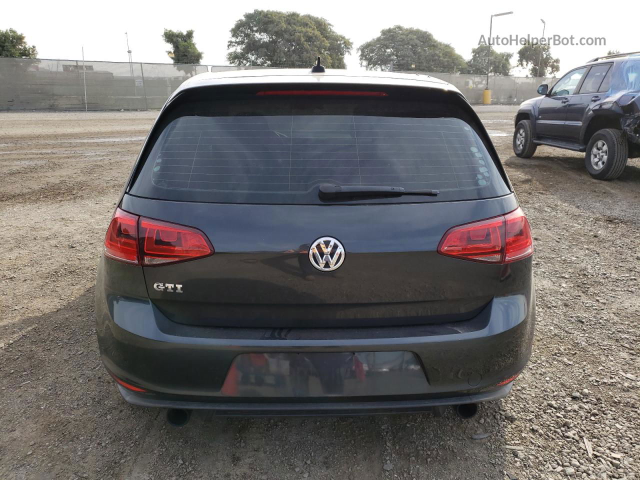 2016 Volkswagen Gti S/se Charcoal vin: 3VW4T7AUXGM022790