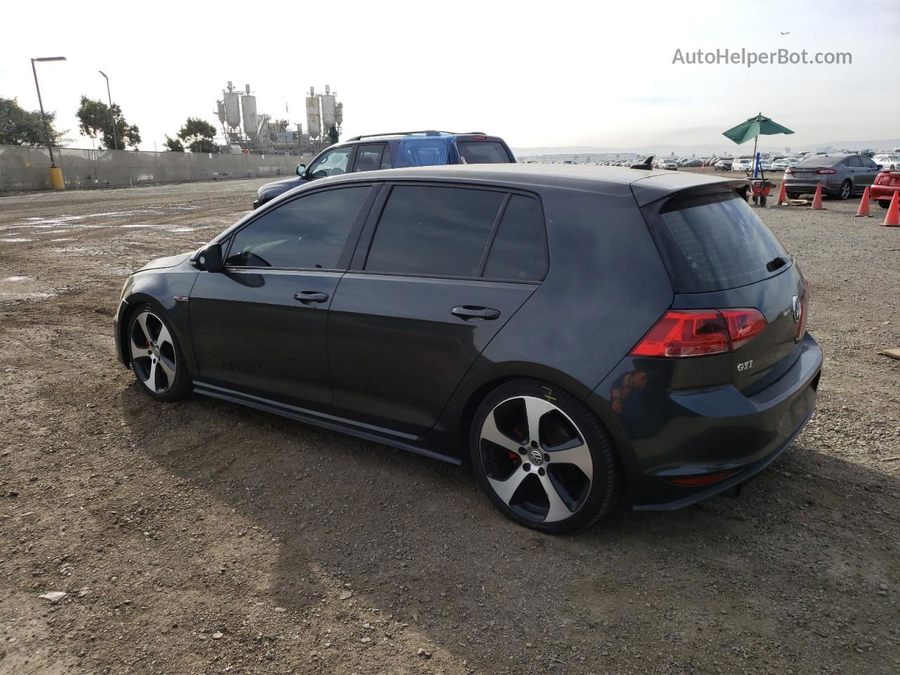 2016 Volkswagen Gti S/se Charcoal vin: 3VW4T7AUXGM022790