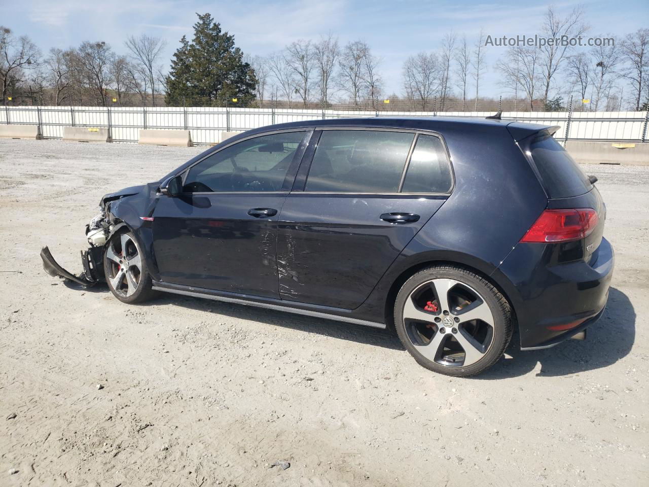 2016 Volkswagen Gti S/se Black vin: 3VW4T7AUXGM026340