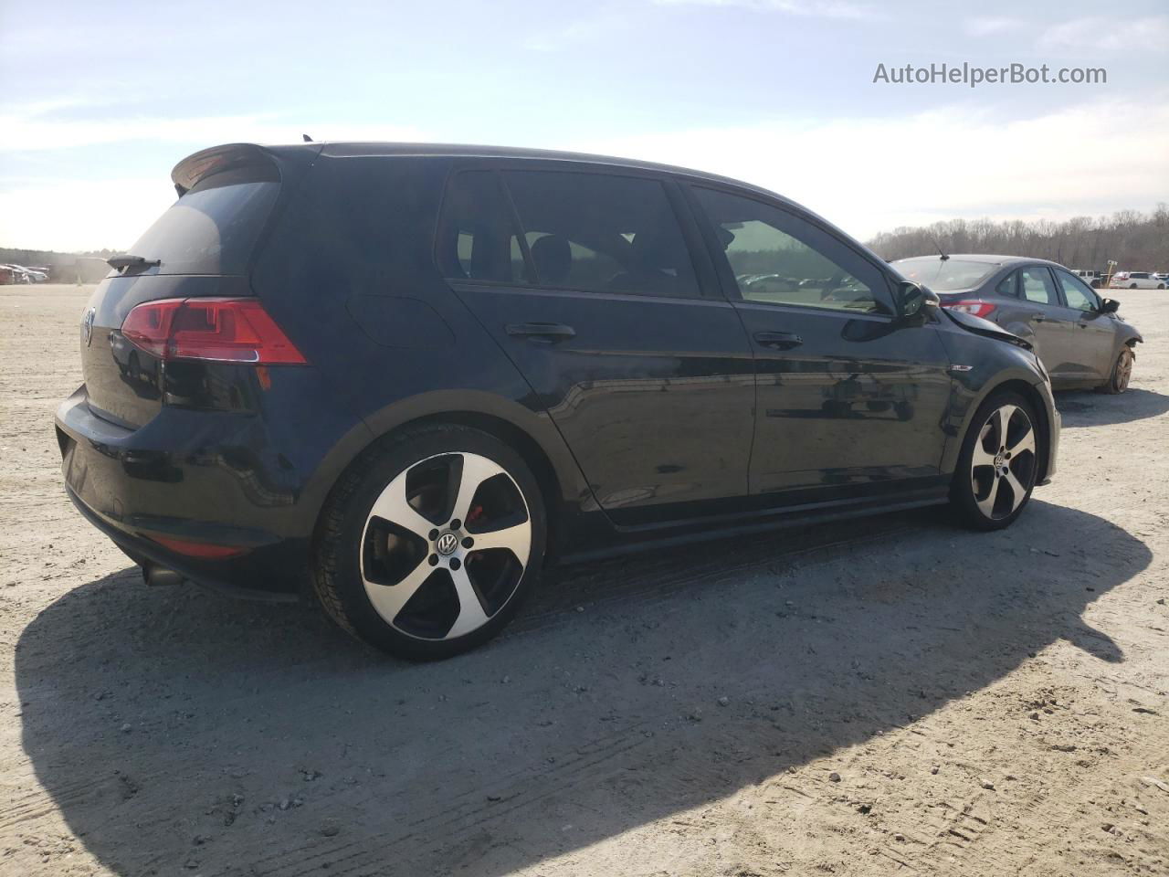 2016 Volkswagen Gti S/se Black vin: 3VW4T7AUXGM026340