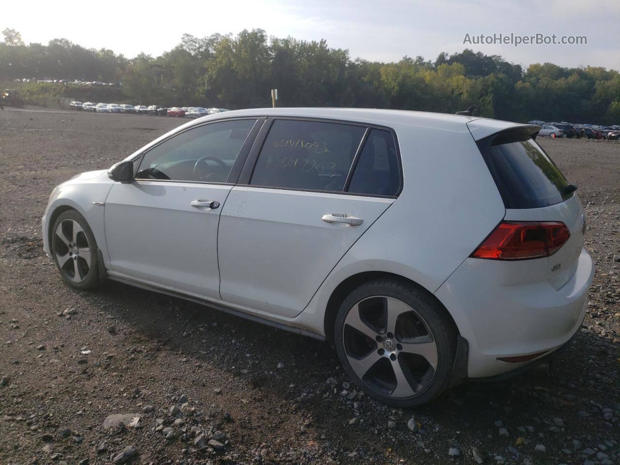 2016 Volkswagen Gti S/se White vin: 3VW4T7AUXGM068751