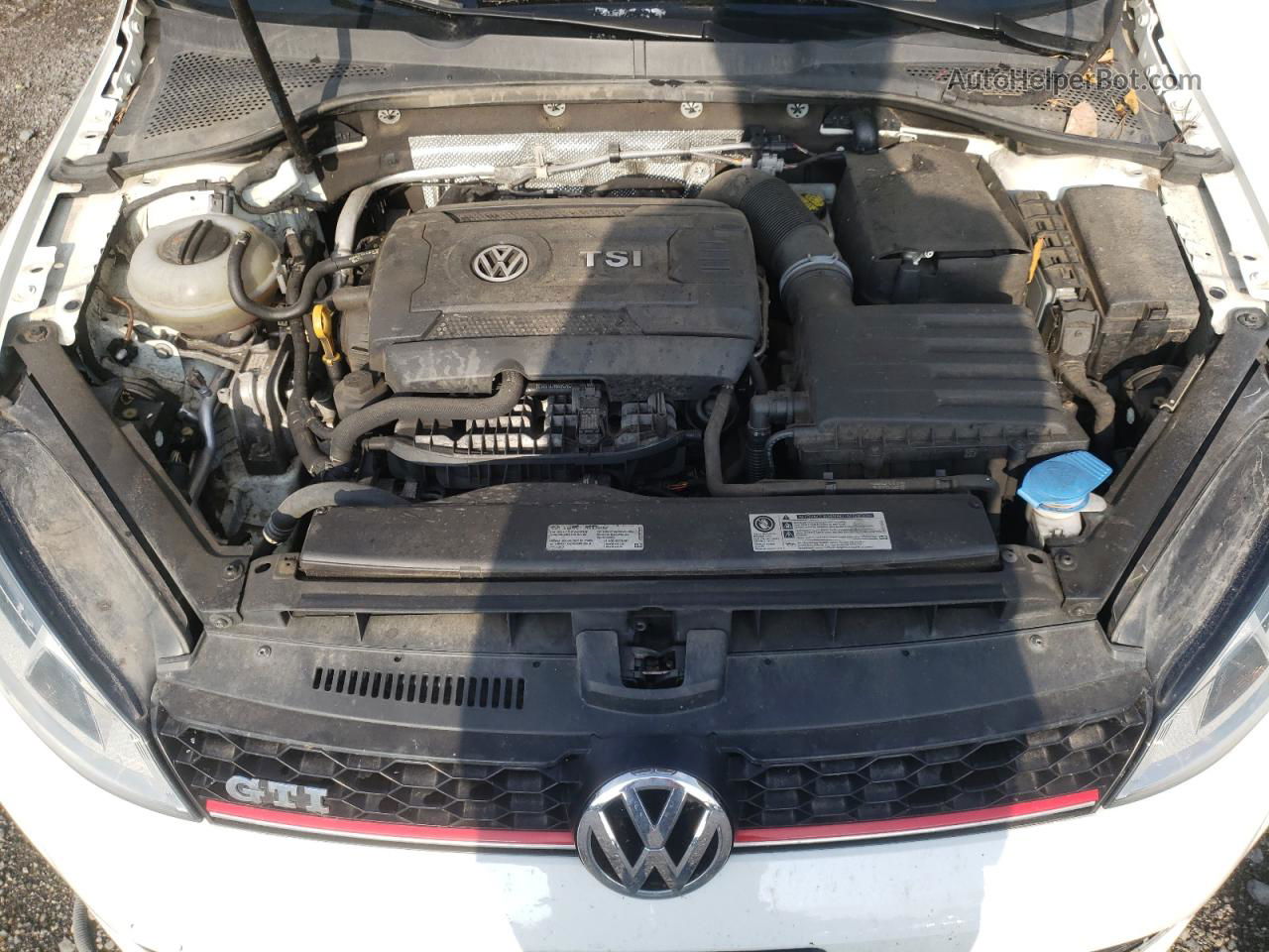 2016 Volkswagen Gti S/se Белый vin: 3VW4T7AUXGM068751