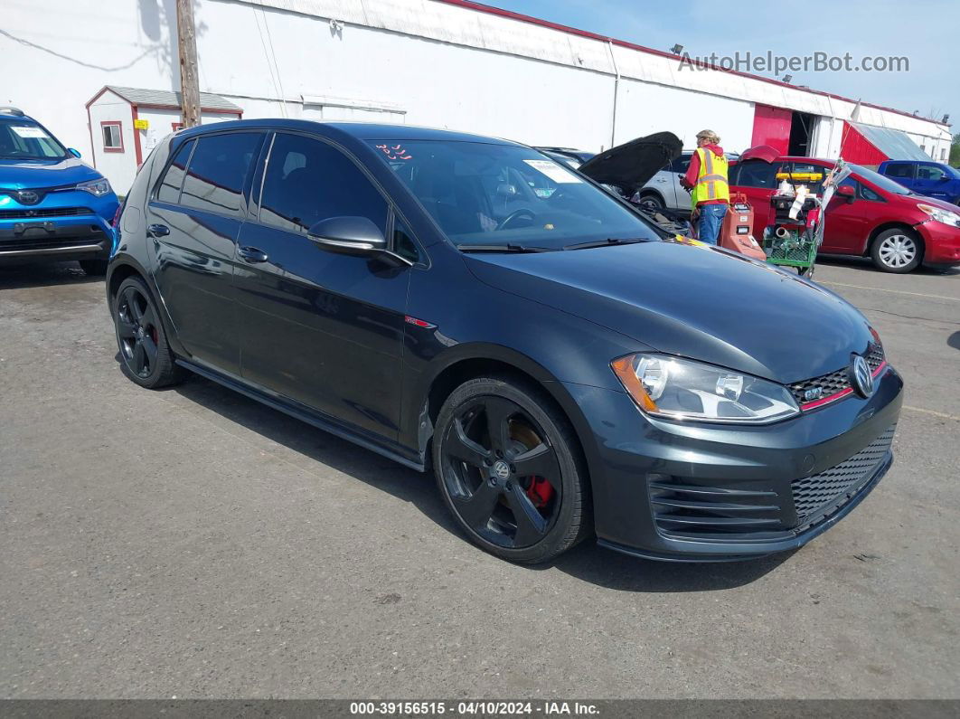 2017 Volkswagen Golf Gti S 4-door Gray vin: 3VW4T7AUXHM002945