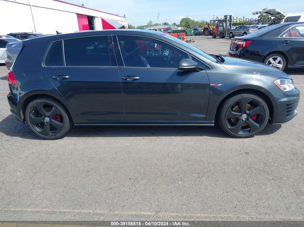 2017 Volkswagen Golf Gti S 4-door Gray vin: 3VW4T7AUXHM002945