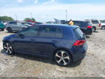 2017 Volkswagen Golf Gti S/se/autobahn/sport Blue vin: 3VW4T7AUXHM068220