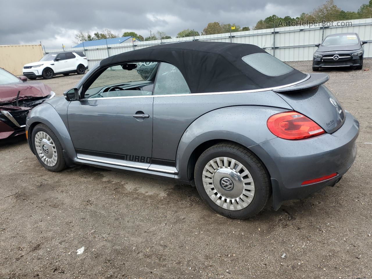 2016 Volkswagen Beetle S/se Gray vin: 3VW507AT1GM804822