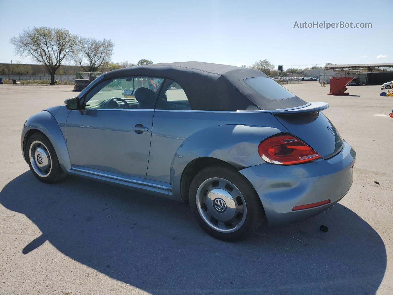 2016 Volkswagen Beetle S/se Blue vin: 3VW507AT3GM811819